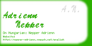 adrienn nepper business card